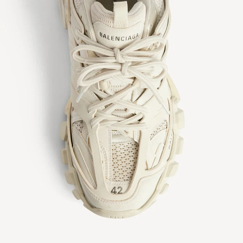 Herren-Track-Sneaker in Weiß Herren-Track-Sneaker in Weiß