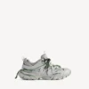 Herren-Track-Sneaker mit Schnürung in Grau/Gelb/Weiß/Marineblau Herren-Track-Sneaker mit Schnürung in Grau/Gelb/Weiß/Marineblau