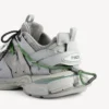 Herren-Track-Sneaker mit Schnürung in Grau/Gelb/Weiß/Marineblau Herren-Track-Sneaker mit Schnürung in Grau/Gelb/Weiß/Marineblau