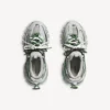 Herren-Track-Sneaker mit Schnürung in Grau/Gelb/Weiß/Marineblau Herren-Track-Sneaker mit Schnürung in Grau/Gelb/Weiß/Marineblau