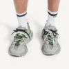 Herren-Track-Sneaker mit Schnürung in Grau/Gelb/Weiß/Marineblau Herren-Track-Sneaker mit Schnürung in Grau/Gelb/Weiß/Marineblau