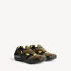 Herren-Wandersandale als Sneaker in Taupe/Schwarz/Neongelb Herren-Wandersandale als Sneaker in Taupe/Schwarz/Neongelb
