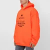 Hi My Name Is Hoodies „Fluorescent Orange Black“ 651799TKVK57513