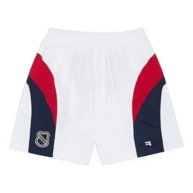 Hockey-Shorts mit Logo-Aufnäher „Weiß“ 657106TKV248090