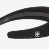 Holli-Stirnband für Damen in Schwarz/Glänzendem Silber