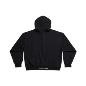 Hoodie in mittlerer Passform „Black Faded“ 742603TOVF39034 Hoodie in mittlerer Passform „Black Faded“ 742603TOVF39034