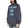 Hoodie mit College-Logo-Print „Navy“ 697879TMV964140