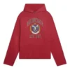Hoodie mit College-Logo-Print „Red“ 674685TLV896163