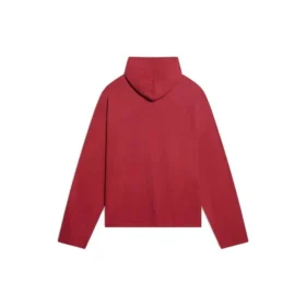 Hoodie mit College-Logo-Print „Red“ 674685TLV896163