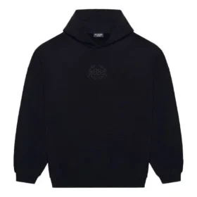 Hoodie mit gesticktem BB-Wappen „Black“ 620973TKV721069 Hoodie mit gesticktem BB-Wappen „Black“ 620973TKV721069
