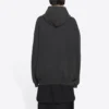 Hoodie mit gesticktem Logo „Black“ 578135TLVB81146