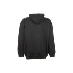 Hoodie mit gesticktem Logo „Washed Black“ 570811TKVB58190