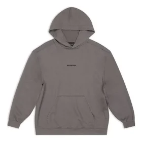 Hoodie mit Kapuze in mittlerer Passform „Grey“ 600583TNVH11227 Hoodie mit Kapuze in mittlerer Passform „Grey“ 600583TNVH11227