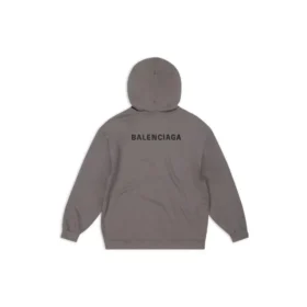 Hoodie mit Kapuze in mittlerer Passform „Grey“ 600583TNVH11227 Hoodie mit Kapuze in mittlerer Passform „Grey“ 600583TNVH11227