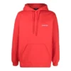 Hoodie mit Logo auf dem Rücken, Regular Fit „Bright Red“ 600583TMVF53168