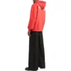 Hoodie mit Logo auf dem Rücken, Regular Fit „Bright Red“ 600583TMVF53168