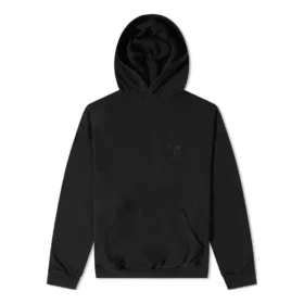 Hoodie mit Logo auf dem Rücken „Schwarz“ 674986TLV971069