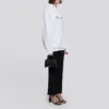 Hoodie mit Logo-Aufdruck, weiß 578135TIV559040