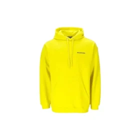 Hoodie mit Logo in mittlerer Passform „Yellow“ 600583TIV847440