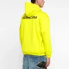 Hoodie mit Logo in mittlerer Passform „Yellow“ 600583TIV847440