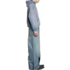 Hoodie mit Rückenprint „Blue“ 767877TPVK24313