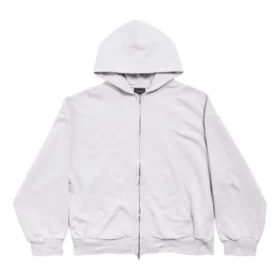 Hoodie mit Reißverschluss am Rücken, Regular Fit „Dirty White baby-pink“ 803264TSVP12420