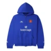 Hoodie mit Reißverschluss und Logo „Blue“ 744457TSVG94011