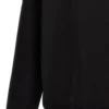 Hoodie mit umgekehrtem Logo „Schwarz“ 674986TNVR31070