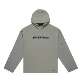 Hoodie mit verschwommenem Logo im Distress-Look „Grey“ 661711TKVD68174 Hoodie mit verschwommenem Logo im Distress-Look „Grey“ 661711TKVD68174