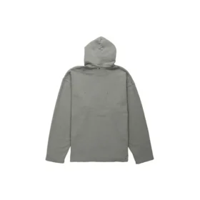 Hoodie mit verschwommenem Logo im Distress-Look „Grey“ 661711TKVD68174 Hoodie mit verschwommenem Logo im Distress-Look „Grey“ 661711TKVD68174