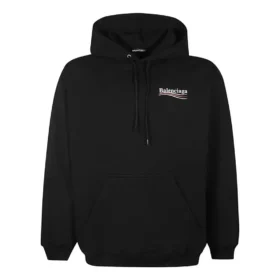 Hoodie zur Political Campaign „Schwarz“ 600583-TIV53-1070