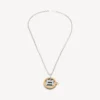 Horoskop-Halskette „Zwillinge“ in Gold/Silber