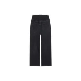 Hose mit doppeltem Bund „Black“ 661609TBP471055