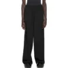Hose mit elastischem Bund und geradem Bein „Black“ 743903TNT391000