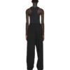 Hose mit elastischem Bund und geradem Bein „Black“ 743903TNT391000