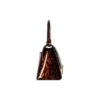 Hourglass kleine Handtasche mit Schildpatt-Print „Braun“ 5935462AAZK2126