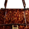 Hourglass kleine Handtasche mit Schildpatt-Print „Braun“ 5935462AAZK2126