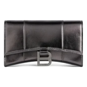 Hourglass Wallet On Chain Metallized „Grey“ 6560502AAVG1314