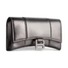 Hourglass Wallet On Chain Metallized „Grey“ 6560502AAVG1314
