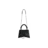 Hourglass X Le Cagole Mittelgroße Handtasche „Schwarz“ 7815852AAY11000