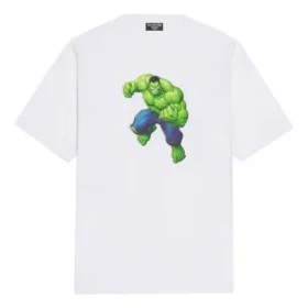Hulk 2021 MARVEL T-Shirt in mittlerer Passform „Weiß“ 612966TLV599000 Hulk 2021 MARVEL T-Shirt in mittlerer Passform „Weiß“ 612966TLV599000