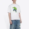 Hulk 2021 MARVEL T-Shirt in mittlerer Passform „Weiß“ 612966TLV599000