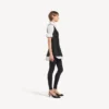 Hybrid-Hemdkleid für Damen in Schwarz