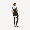 Hybrid-Hemdkleid für Damen in Schwarz