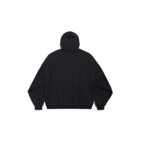 I Love Paris Balenciaga Hoodie Large Fit „Black Faded“ 803265TRVM61041 I Love Paris Balenciaga Hoodie Large Fit „Black Faded“ 803265TRVM61041
