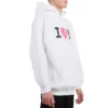 „I Love U“-Hoodie „Weiß“ 570811TJVL69040