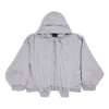 Incognito Boxy Zip-up Hoodie, Large Fit „Grey“ 799463TQVX11300