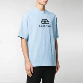 Interlocked BB Regular Fit T-Shirt „Light Blue“ 578139TGV755840 Interlocked BB Regular Fit T-Shirt „Light Blue“ 578139TGV755840
