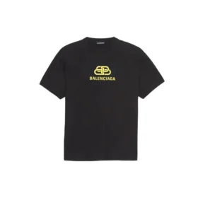 Interlocked BB Regular Fit T-Shirt „Schwarz“ 578139TEV481361