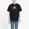 Interlocked BB Regular Fit T-Shirt „Schwarz“ 578139TEV481361